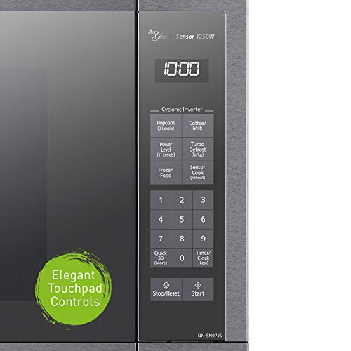Microwave Oven, Stainless Steel Countertop/Built-In Cyclonic Wave