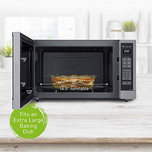 Microwave Oven, Stainless Steel Countertop/Built-In Cyclonic Wave