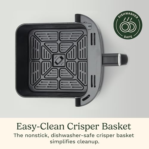 6-Qt Basket Stainless Steel Air Fryer