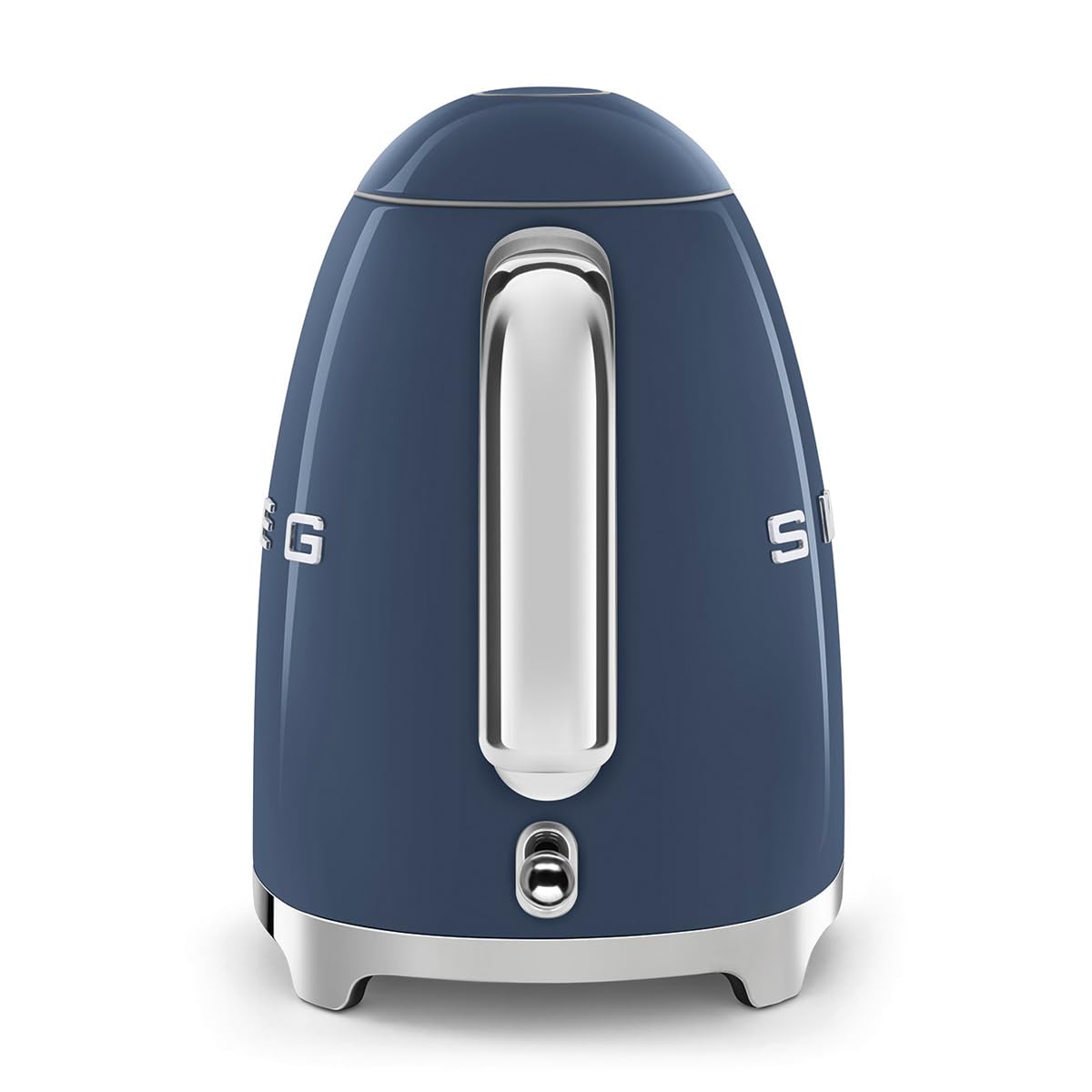 50's Retro Style Electric Water Kettle with Automatic Shutoff Navy Blue