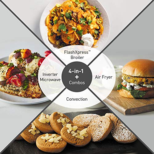 4-in-1 Microwave Oven with Air Fryer, Convection Bake, FlashXpress Broiler