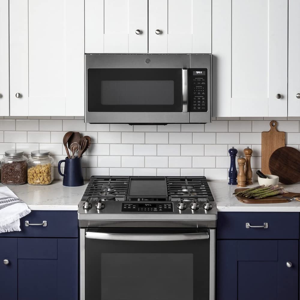 1.9 Cu. Ft. Over-the-Range Sensor Microwave Oven Stainless Steel Bundle