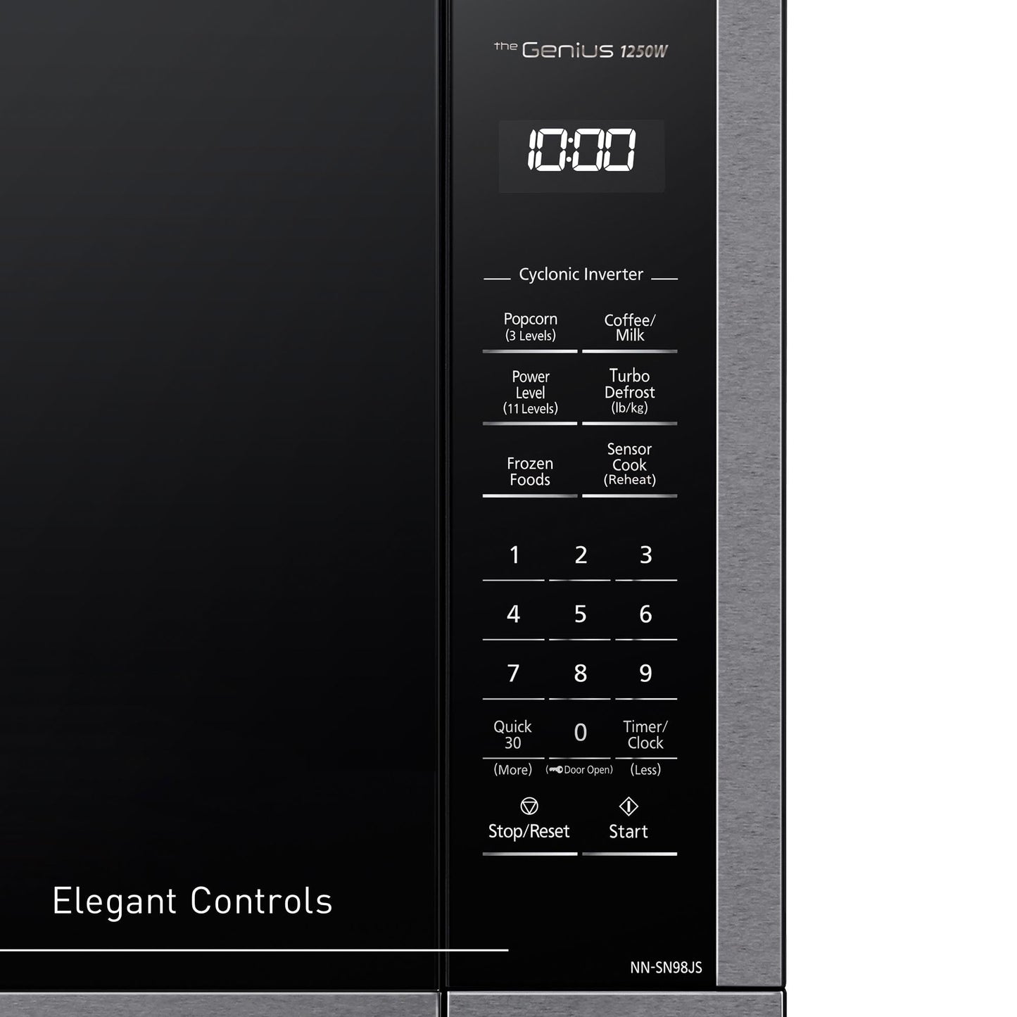 Microwave Oven Countertop, 2.2 cft, Stainless Steel