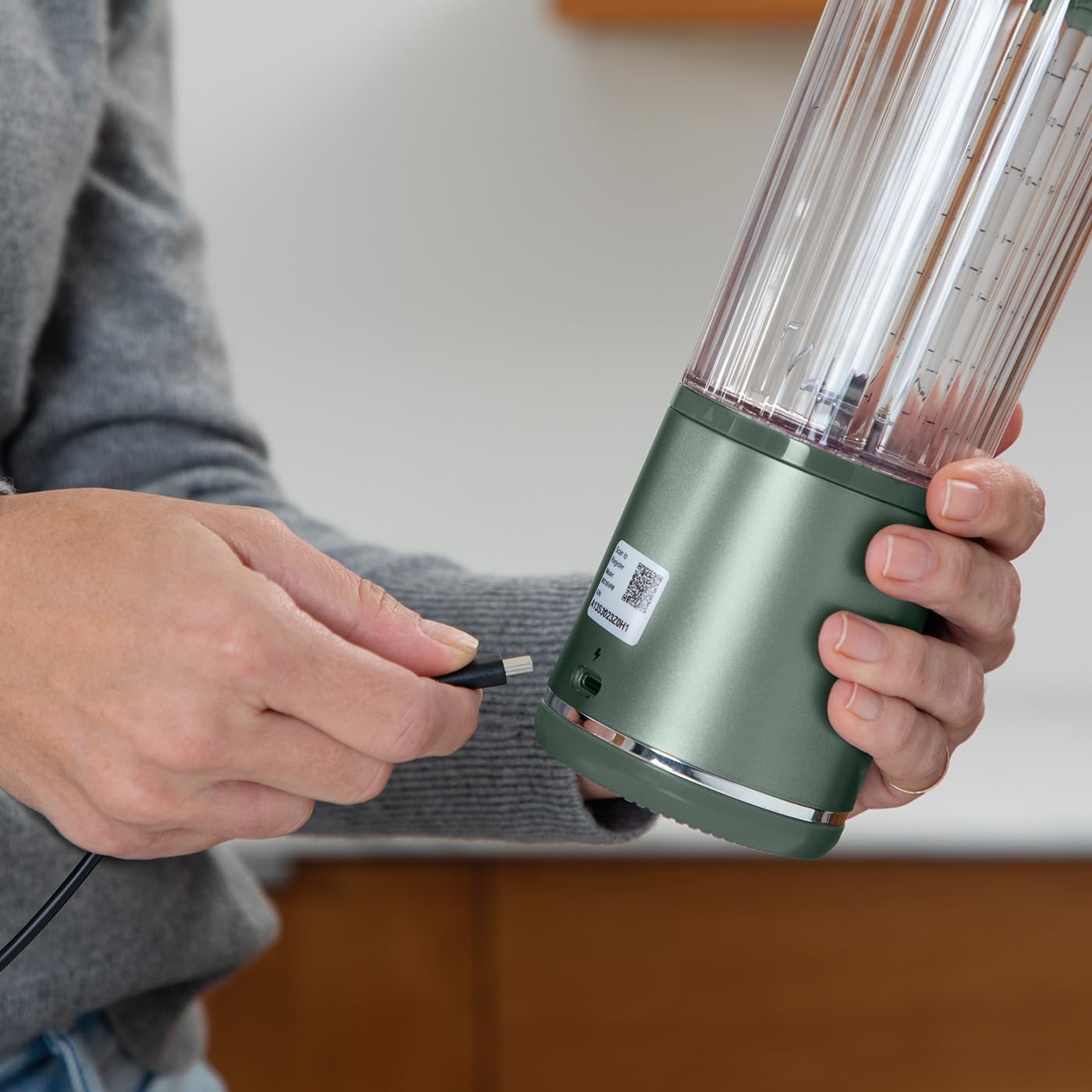 Przenośny blender, 530 ml Zielony leśny