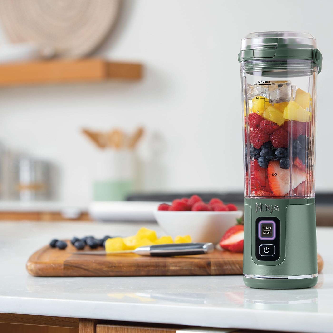 Przenośny blender, 530 ml Zielony leśny
