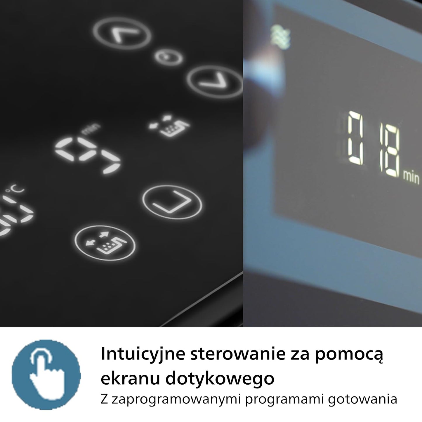 Frytkownica beztłuszczowa z podwójnym koszem serii 3000,9 litrów