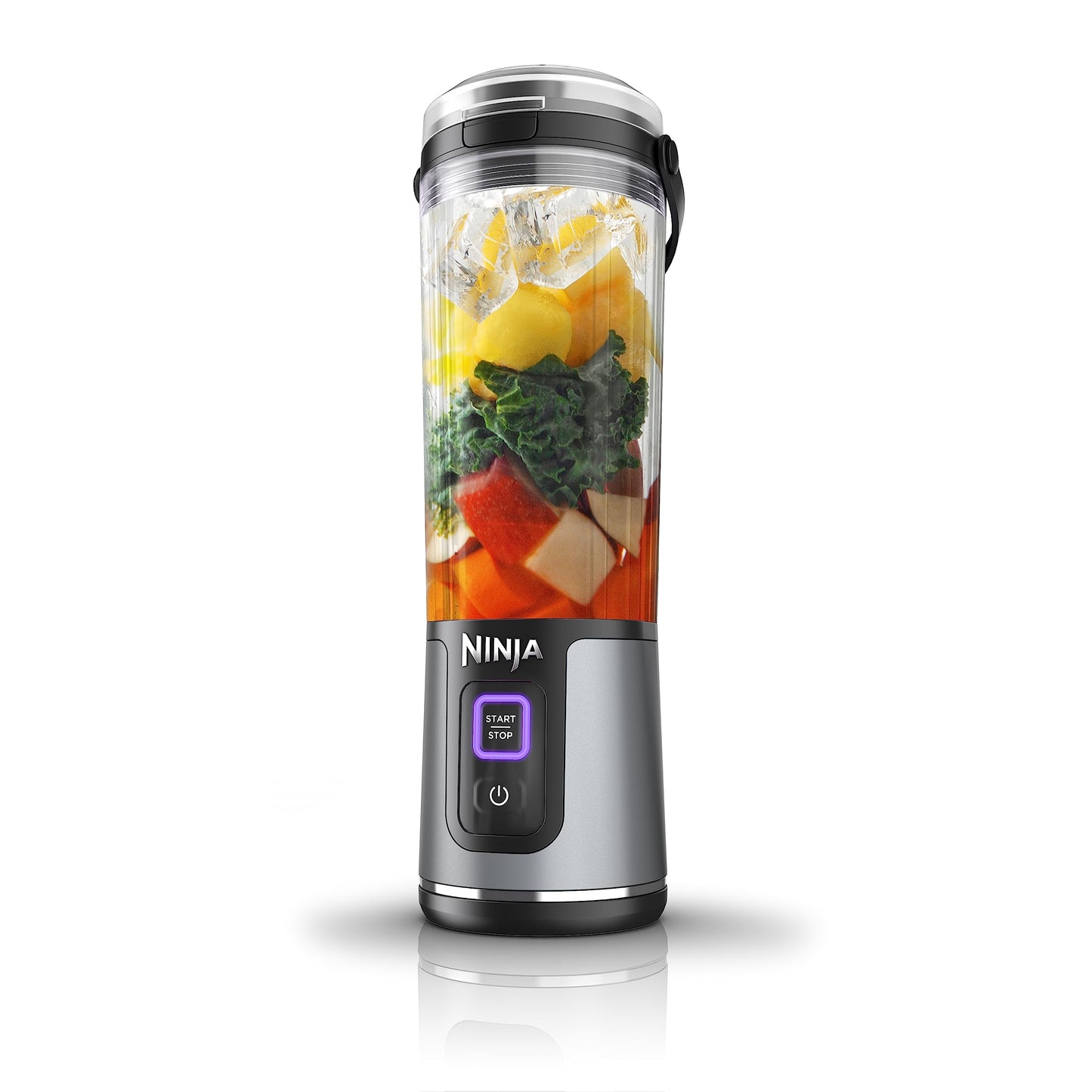 Przenośny blender, bezprzewodowy, 510.3 g, Czarny