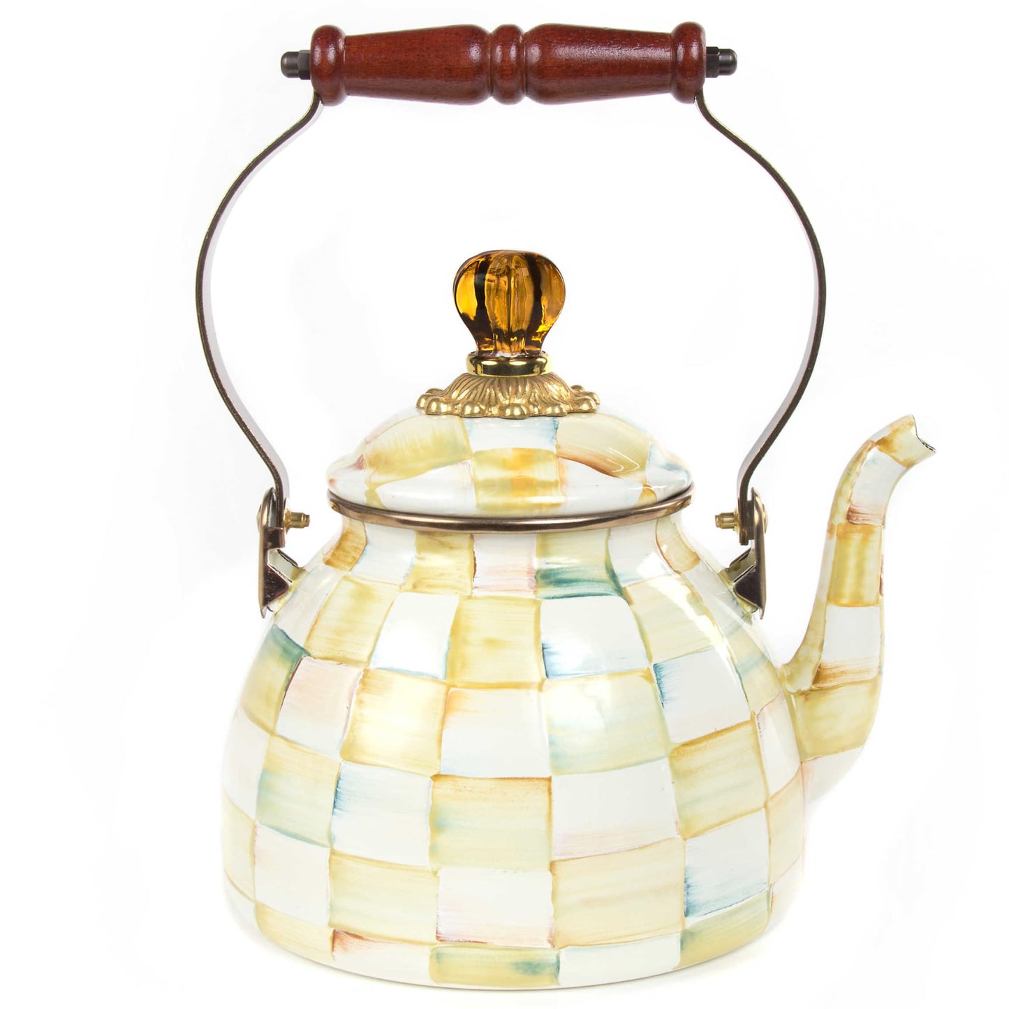 Enamel Tea Kettle, Cute Kitchen Kettle for Stovetop