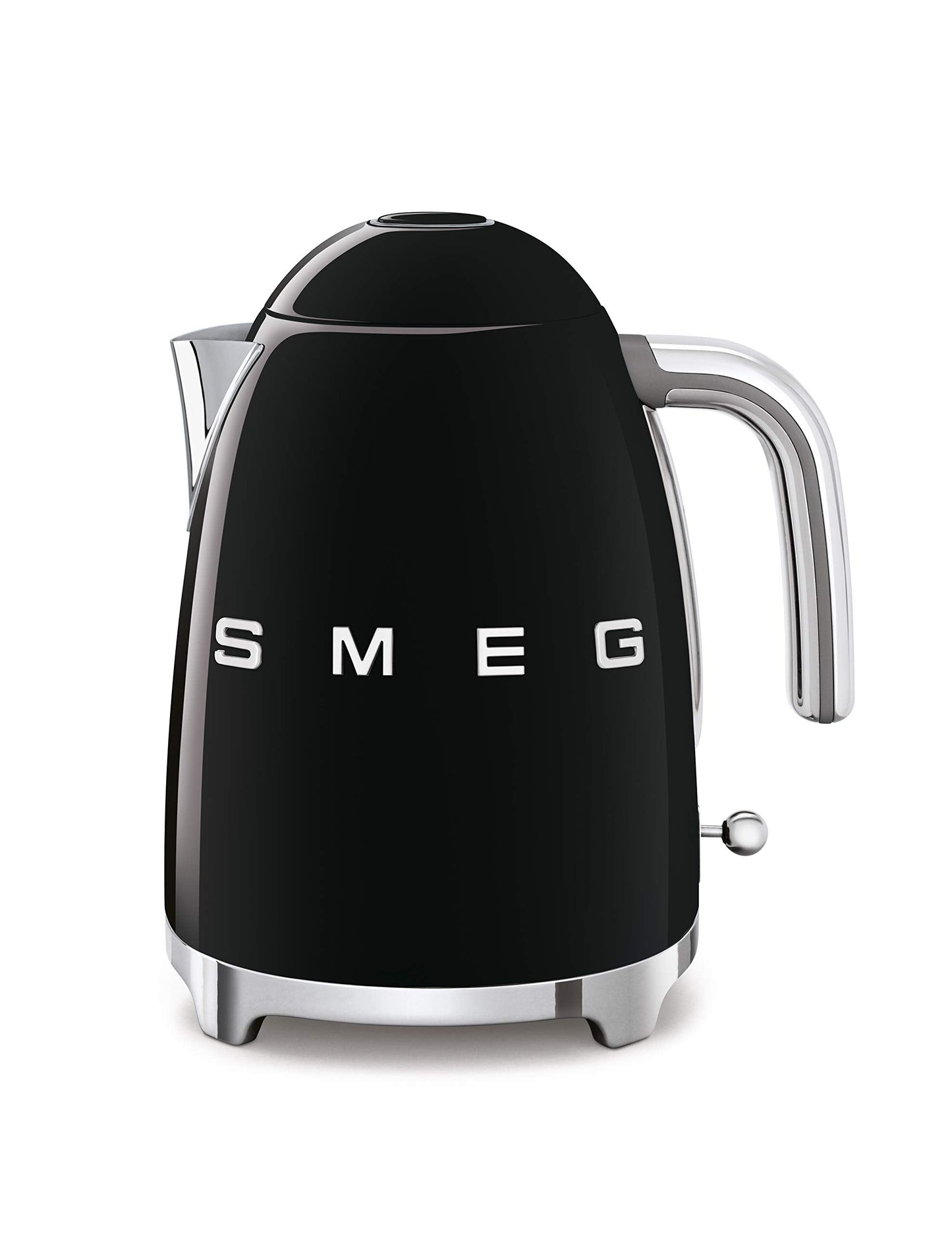 50's Retro Style Electric Water Kettle with Automatic Shutoff Black