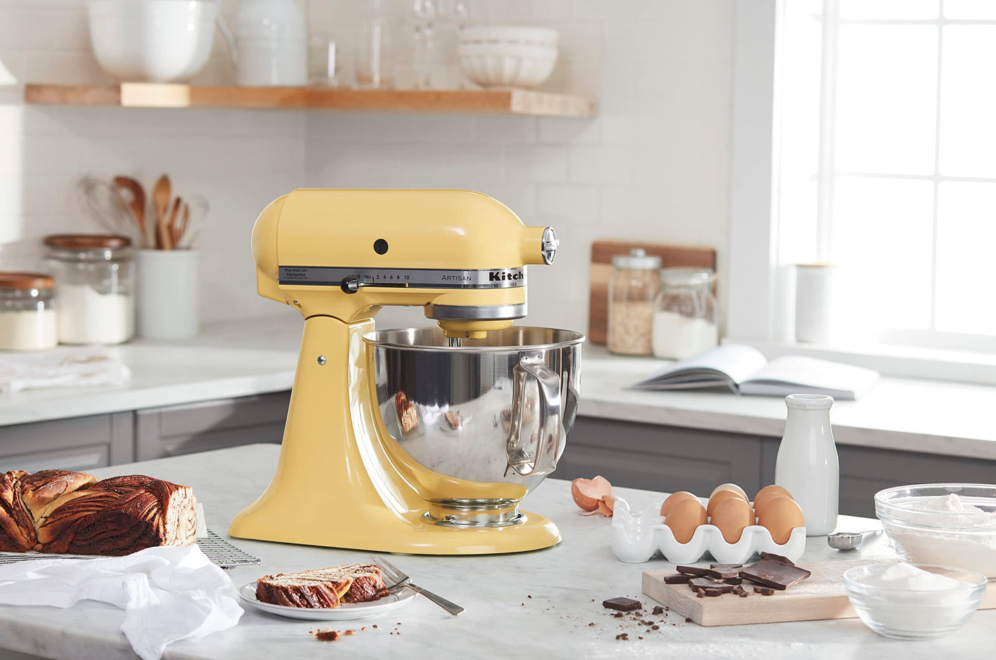 Artisan Series 5 Quart Tilt Head Stand Mixer with Pouring Shield