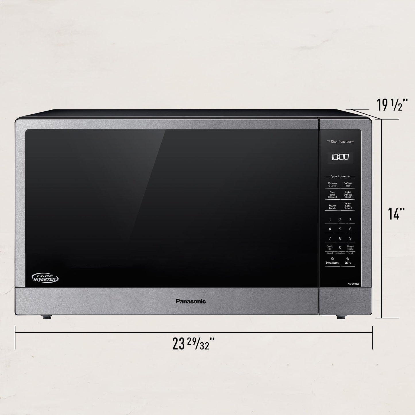 Microwave Oven Countertop, 2.2 cft, Stainless Steel