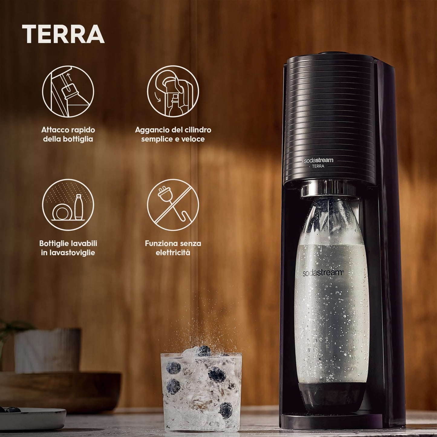 Terra Megapack Saturator, Czarny, 1 l