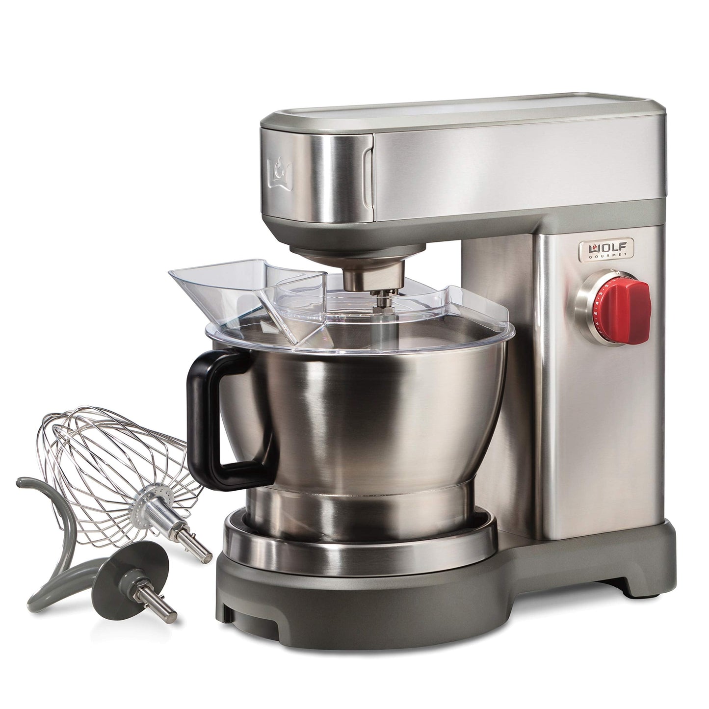 High-Performance Stand Mixer, 7 qrt, with Flat Beater, Dough Hook and Whisk