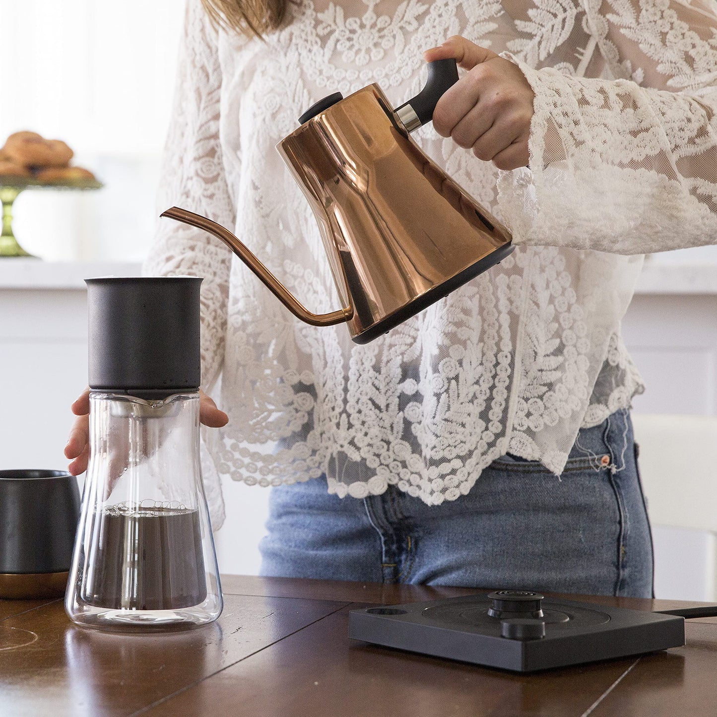 Stagg EKG Electric Gooseneck Kettle Polished Copper