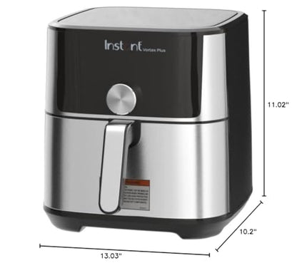 Vortex Plus 4QT Air Fryer, Custom Program Options, 6-in-1 Functions Crisps