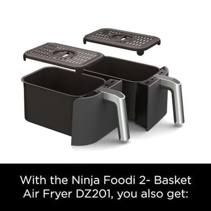 8 Quart 6-in-1 DualZone 2-Basket Air Fryer