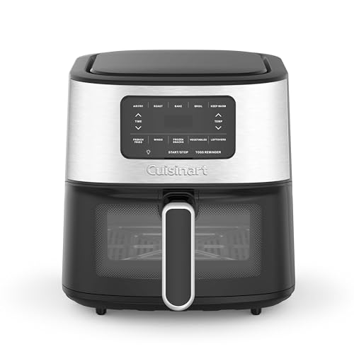 6-Qt Basket Stainless Steel Air Fryer