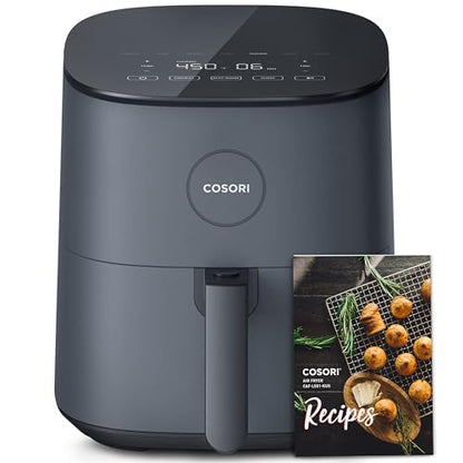 5 Qt, Max 450F for Juicy Meat, Veggies, Frozen Food, Glass Touch Panel