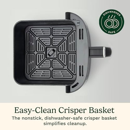 6-Qt Basket Stainless Steel Air Fryer