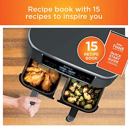 8 Quart 6-in-1 DualZone 2-Basket Air Fryer