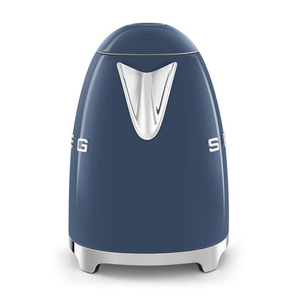 50's Retro Style Electric Water Kettle with Automatic Shutoff Navy Blue