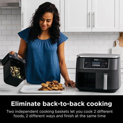 8 Quart 6-in-1 DualZone 2-Basket Air Fryer