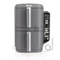 Frytownica Double Stack XL frytkownica na gorące powietrze z termometrem cyfrowym, 9,5 l