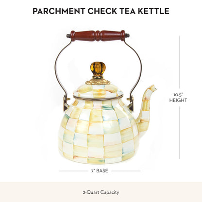 Enamel Tea Kettle, Cute Kitchen Kettle for Stovetop