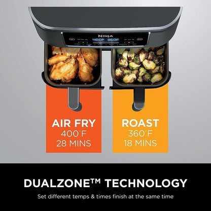 8 Quart 6-in-1 DualZone 2-Basket Air Fryer