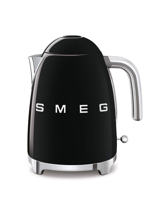 50's Retro Style Electric Water Kettle with Automatic Shutoff Black