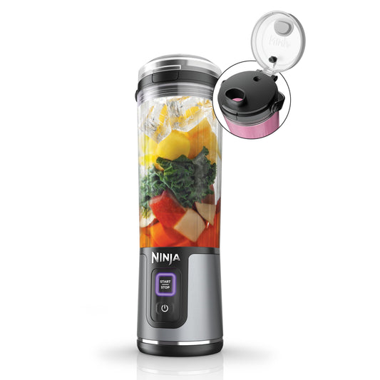 Przenośny blender, bezprzewodowy, 510.3 g, Czarny