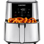 Touch Air Fryer, XL 8-Qt Family Size, One-Touch Digital Control Presets