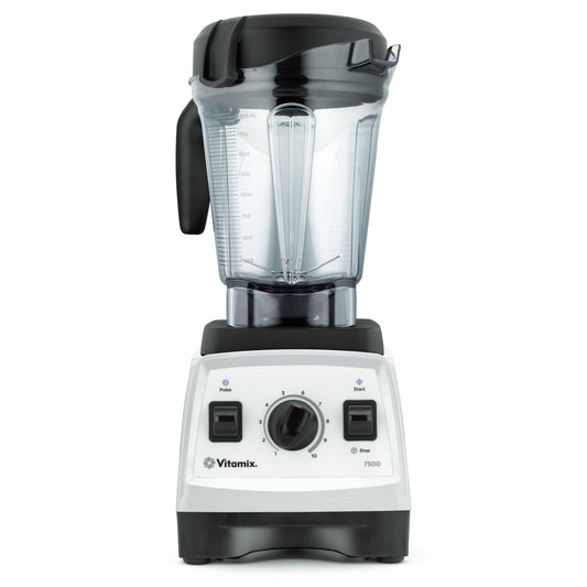 Blender, Professional-Grade, 64 oz. Low-Profile Container, White