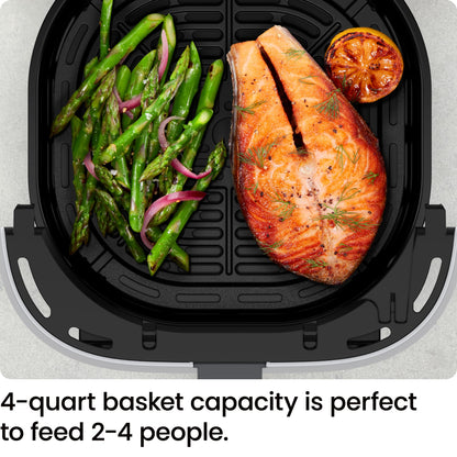 4 QT Compact Airfryer for Quick & Easy Meals