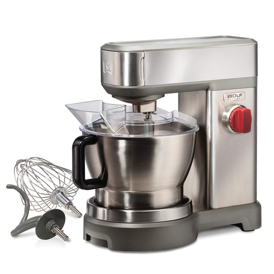 High-Performance Stand Mixer, 7 qrt, with Flat Beater, Dough Hook and Whisk