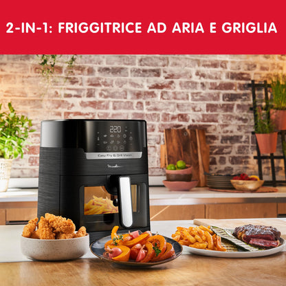 Frytkownica beztłuszczowa, Easy Fry &amp; Grill Vision, EZ5068